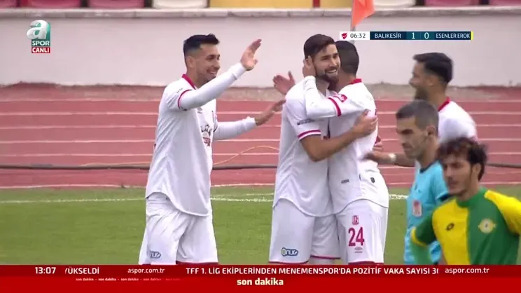 GOL | Balıkesirspor 1-0 Esenler Erokspor