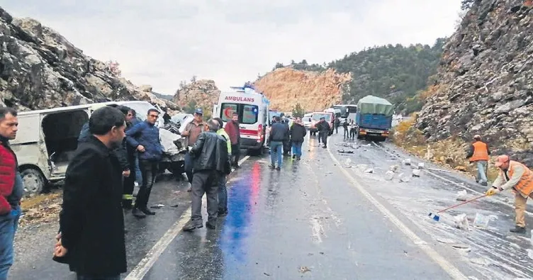 Hatalı sollama ve hız can aldı