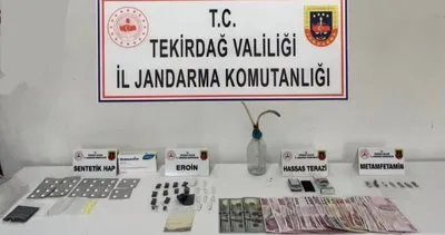 Evden her türden uyuşturucu çıktı #tekirdag