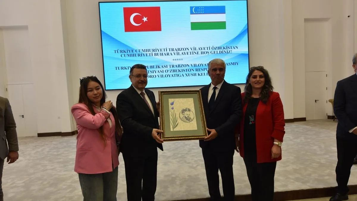 Trabzon ile Buhara kardeş şehir oldu
