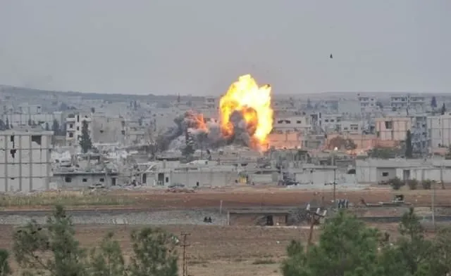 Kobani’deki IŞİD hedefleri bombalandı