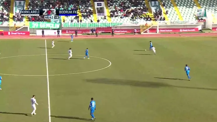 GOL | Kırklarelispor 3-3 Sipay Bodrum FK