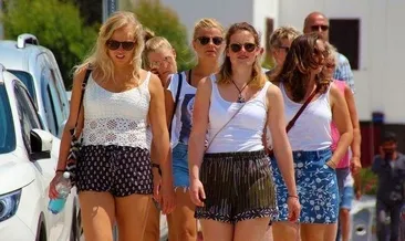 Turist akını yaşanıyor