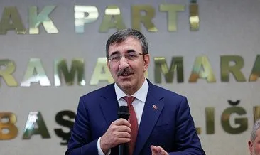 Cumhurbaşkanı Yardımcısı Cevdet Yılmaz, TVF Başkanı Üstündağ’ı kabul etti