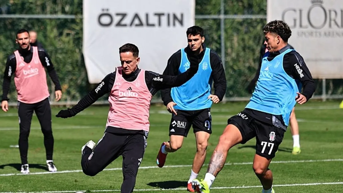 Beşiktaş, Antalyaspor maçının hazırlıklarına başladı