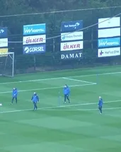 Fenerbahçe sahaya indi! İşte corona virüsü önlemleri