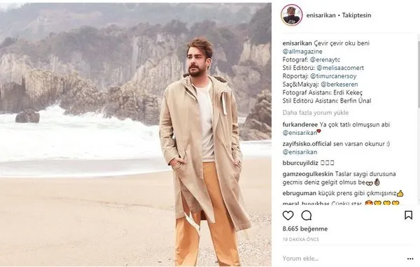 Ünlü isimlerin Instagram paylaşımları (03.03.2018)