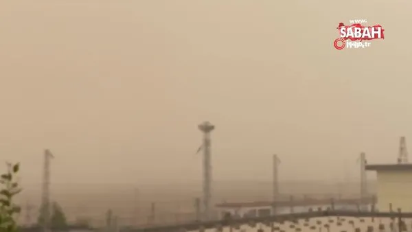Çin’de sarı felaket! Gökyüzünü de kapladı... | Video