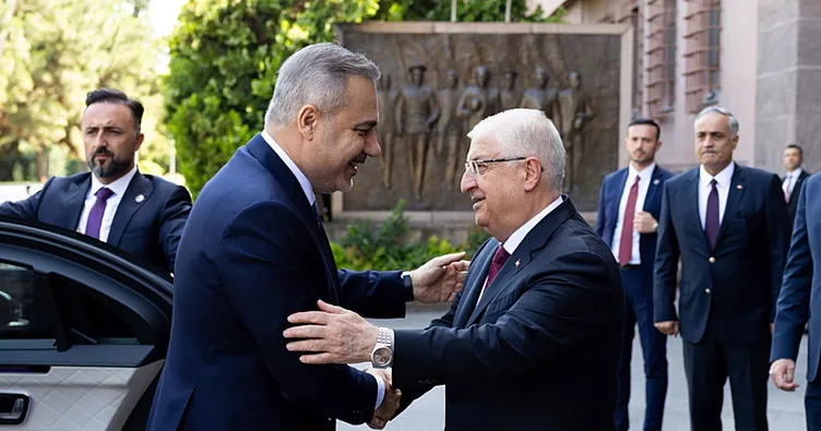 Dışişleri Bakanı Hakan Fidan, Milli Savunma Bakanı Yaşar Güler ile görüştü