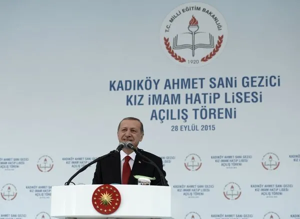 Minik öğrenci Erdoğan'ı güldürdü