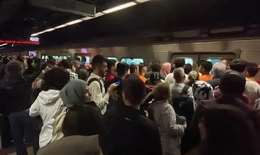 Yenikapı-Hacıosman Metro Hattı’ndaki seferlerde aksama