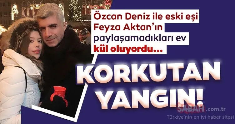 Son dakika: Korkutan Yangın! Şarkıcı Özcan Deniz’in eski eşi Feyza Aktan ile oğlunun yaşadığı ev kül oluyordu!