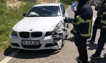 Mardin’de korkutan kaza: Otomobiller birbirine girdi! 5 yaralı