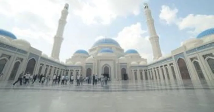 Orta Asya’nın en büyük camisi açıldı