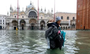 Venedik’te su seviyesi rekoru