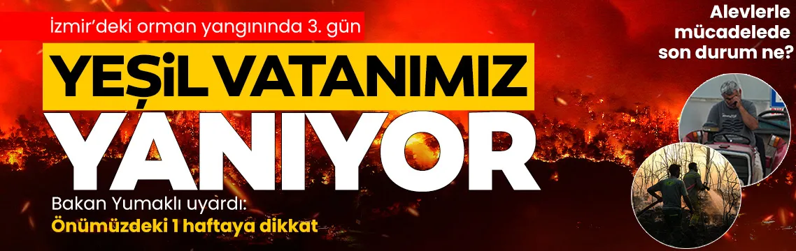 SON DAKİKA… İzmir’deki orman yangınında 3. gün! Ekiplerin cansiperane mücadelesi sürüyor: Kahreden görüntüler...