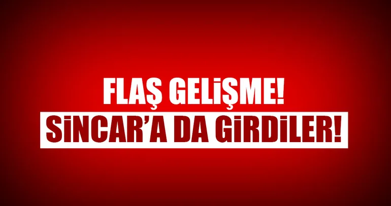 Son dakika haberi: Irak Ordusu Sincar’da kontrol sağladı