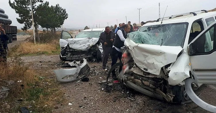 Amasya’da trafik kazası: 1 ölü, 5 yaralı
