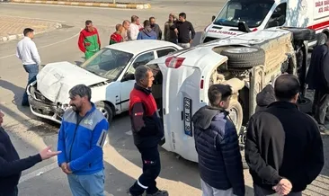 Karaköprü’de trafik kazası! 1 yaralı