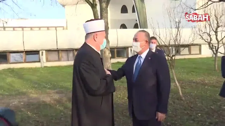 Bakan Çavuşoğlu, Hırvatistan Müslümanlarıyla buluştu! Duygusal anlar yaşandı | Video