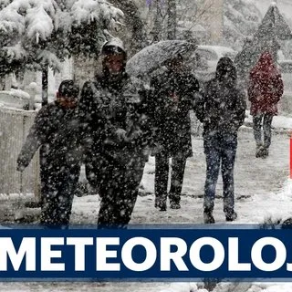 Meteoroloji den son dakika hava durumu ve kar yağışı uyarısı