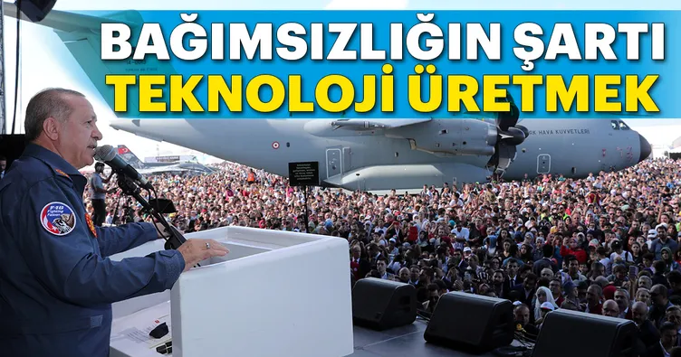 Bağımsızlığın şartı teknoloji üretmek