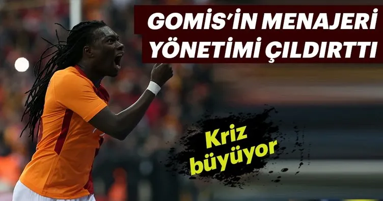 Galatasaray’da Bafetimbi Gomis krizi büyüyor
