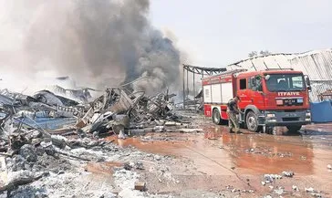 Afrika sıcağı 5 fabrikayı yaktı