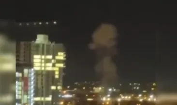 Irak’ta Erbil Havalimanı’nda patlama! İşte o görüntüler...