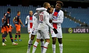 PSG deplasmanda Montpellier’i 3-1 yendi