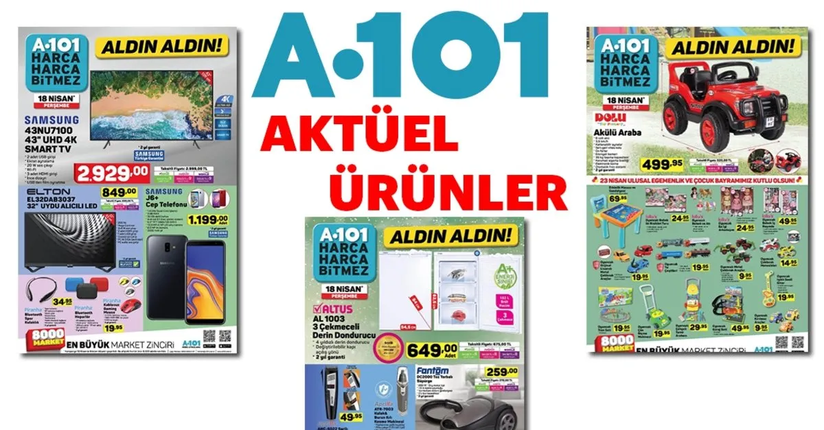 A101 Aktuel Urunler Listesi Ile Keyifli Alisverisler 18 Nisan A101 Katalogu Burada Tam Liste Son Dakika Haberler