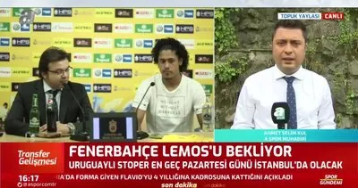 Fenerbahçe Lemos’u İstanbul’a getiriyor