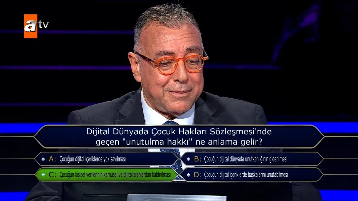 Milyoner’den çocuk hakları ile ilgili dikkat çekici soru! Milyoner’den çocuk hakları ile ilgili dikkat çekici soru!