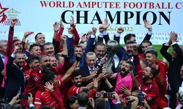 Türk Hava Yolları’ndan Dünya şampiyonu Ampute Milli Takımı’na dev jest