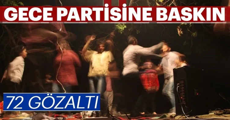 İran’da gece partisine 72 gözaltı