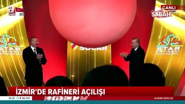 Cumhurbaşkanı Recep Tayyip Erdoğan, Socar Star Rafinerisi açılışını gerçekleştirdi