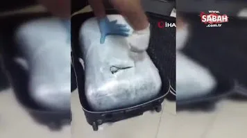 Bingöl Havalimanı'nda valizler içerisinde uyuşturucu madde ele geçirildi