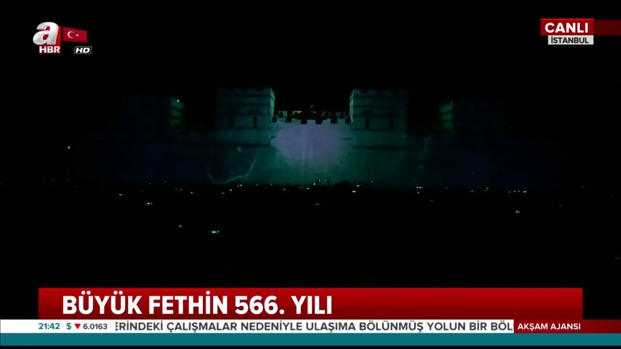 Istanbul Un Fethinin 566 Yildonumunde Gorsel Solen Videosunu Izle Sabah Tv