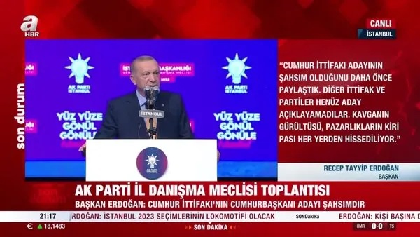 Başkan Erdoğan’dan 6’lı masaya sert tepki | Video