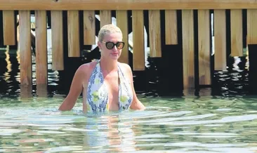 Serin sularda tek başına!