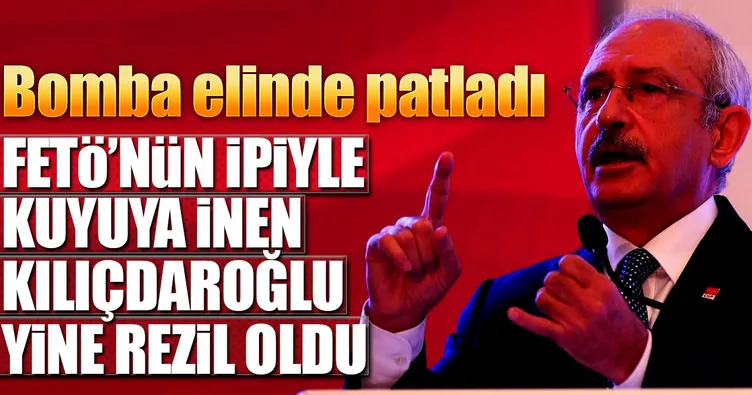 Kılıçdaroğlu’nun kaynağı yine FETÖ çıktı