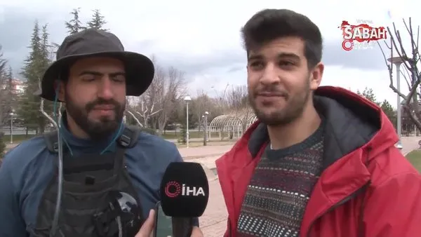 Kabe’ye ulaşmak için Paris’ten yola çıkan Mohamed, Kayseri'de | Video