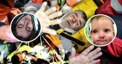 SON DAKİKA: Deprem bölgelerinde mucize hikayeler: Bırakın bir kere öpeyim!