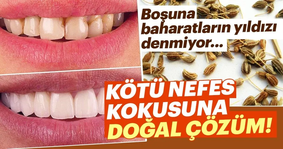 Kötü nefes kokusuna mucizevi çözüm! Kadın Haberleri