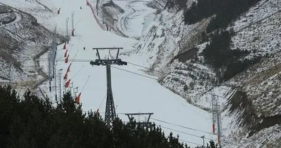 Palandöken’de kayak heyecanı