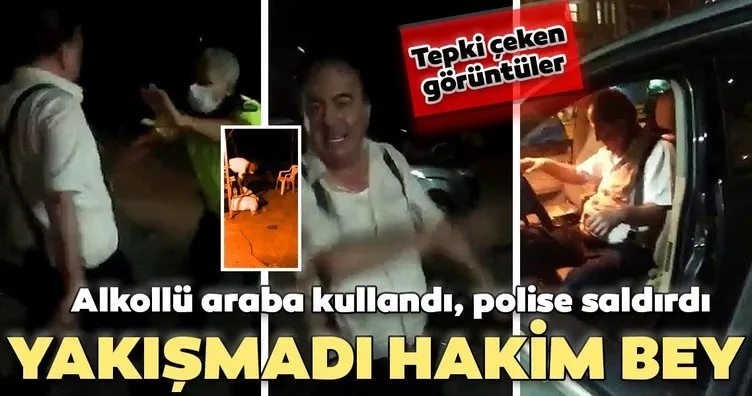Son dakika: Adana’da sarhoş hakim polislere saldırdı! Görüntüler büyük tepki topladı...