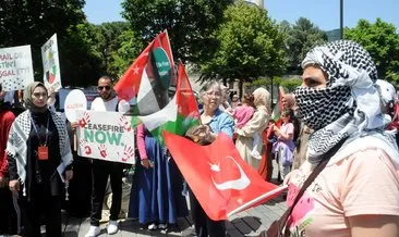 Gençler Filistin direnişine destek için buluştu