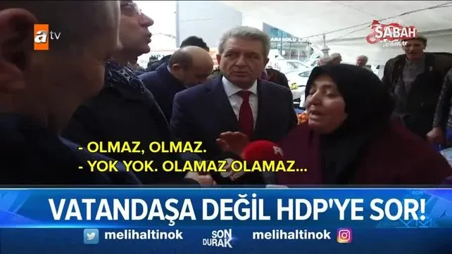 Ekrem İmamoğlu kendisine CHP-HDP ittifakına tepkisini gösteren vatandaşla tartıştı