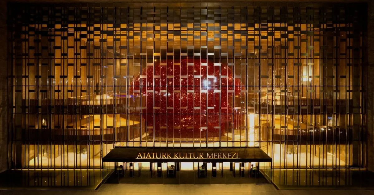 AKM, Rusya'da gerçekleşen etkinlikte yılın konser ve tiyatro merkezi seçildi