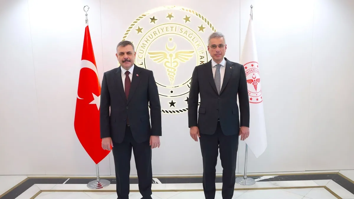 Bakanlar Çiftçi ve Memişoğlu bir araya geldi